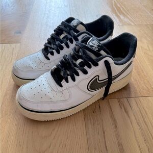 Iconic Air Force 1 x NBA Brooklyn Nets size 10 Men